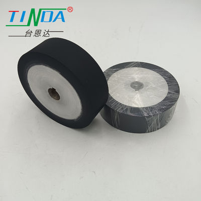 Food Grade High-Tempresure Resistance Rubber Roller Wheel For Meat Packing Machine