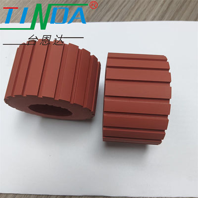 Customize Wear And Skid Resistance Silicone Rubber Wheel For Used In High-Temperature Working Environment