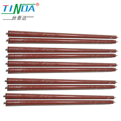 Skid Resistance Silicone Coating Wheel Plate Roller for Temperature Applications