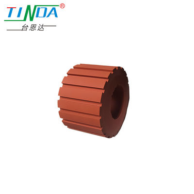 Customize Wear And Skid Resistance Groove Silicone Wheel For Used In High-Temperature Working Environment