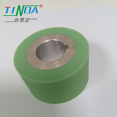 Temperature Resistant Round Cylindrical Rubber Feed Wheels Sewing Rollers For Paper Making Machine