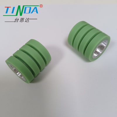 Customized Pressure Resistant Rubber Feed Rollers / Wear Resistance Roller For Heat Transfer Machine