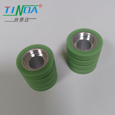 Customized Pressure Resistant Rubber Feed Rollers / Wear Resistance Roller For Heat Transfer Machine