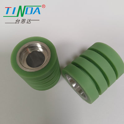 Customized Pressure Resistant Rubber Feed Rollers / Wear Resistance Roller For Heat Transfer Machine
