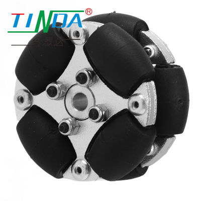 Customized Diameter Light Load Agv / Omni Wheel with Load Capacity Black or Customizable Color