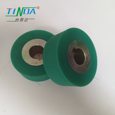 High Durability Rubberized Feed Rollers Customized For Various Hot Air Seam Seal Machine