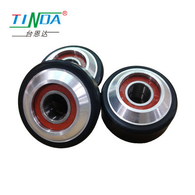 Durable Polyurethane Rubber Mecanum Wheel Wear Resistance For Robot