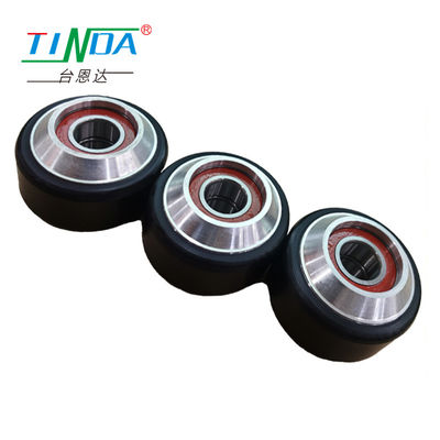 Durable Polyurethane Rubber Mecanum Wheel Wear Resistance For Robot