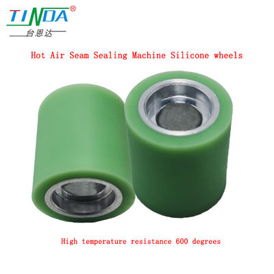 High Temperature Hot Air Up to 750 Celsius Rubberized Silicone Wheels for  YF 301  H&amp;H  Hot Air Seam Sealing Machine