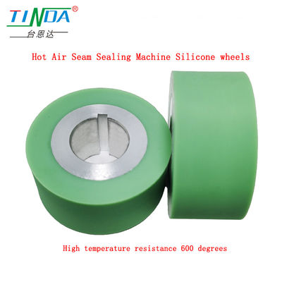Customized Rubber Feed Rollers for YF 301 H H Sewing Hot Air Seam Sealing Machine High Temperature Up To 750 Celsius