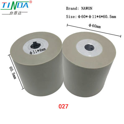 High Heat-Resistant Customized Grey Silicone Wheels Roller for NAWON Sewing Hot Air Seam Sealing Machine in Germany
