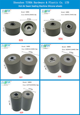 High Pressure Resistance 350 Silicone Wheels Roller for YEFOMM H H PFAFF NAWON Seam Sealing Machine in Indonesia