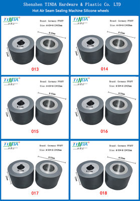 High Pressure Resistance 350 Silicone Wheels Roller for YEFOMM H H PFAFF NAWON Seam Sealing Machine in Indonesia