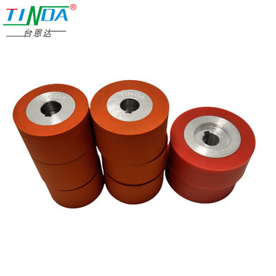 Customized Rubber Feed Rollers High Temperature Resistance Up to 350 Celsius with Customized Design