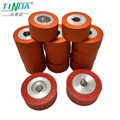 High Wear Resistance Rubberized Feed Rollers Tolerance Up To 0.02mm for Long-lasting Performance