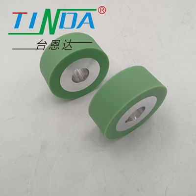 High Temperature Up to 750 Celsius Hot air Seaming Silicone Rubber Wheel  with Wear Resistance Yes
