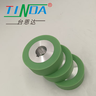 High Temperature Up to 750 Celsius Hot air Seaming Silicone Rubber Wheel  with Wear Resistance Yes