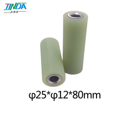 High Wear Resistance  Embossed Flat Rubber Feed Rollers with Cylindrical Design and Customized Shape