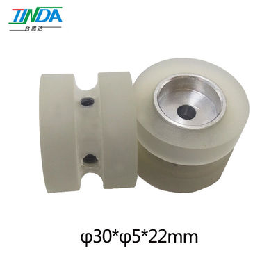 Grooved Rubber Feed Rollers with High Precision Tolerance and Noise Reduction