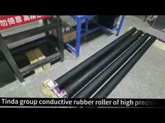 Conductive rubber roller