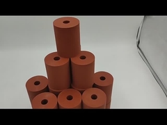 High Durability High Temp Hot Pressed Silicone Rubber Roller Customizable