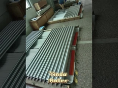 Low Vibration Heavy Duty Steel Rollers Rotating Drum For Convery System