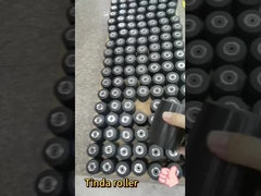 Customized Polyurethane Small Drum Rubber Roller Wheel Mecanum Wheel Roller